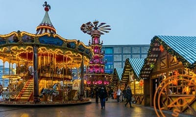 Mercado de Navidad en Alexanderplatz