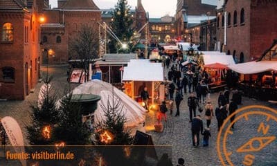 Mercado navideño de Lucía en la Kulturbrauerei