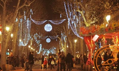 Mercado de Navidad de Aix-en-Provence (Marché de Noël Aix-en-Provence)