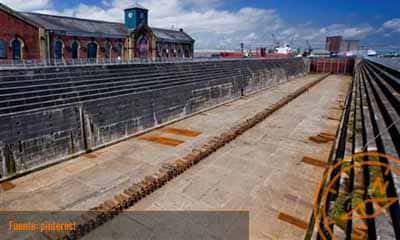 Titanic's Dock And Pump House