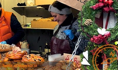 Mercado navideño de Fiskehamnen (Julmarknad i Fiskehamnen)